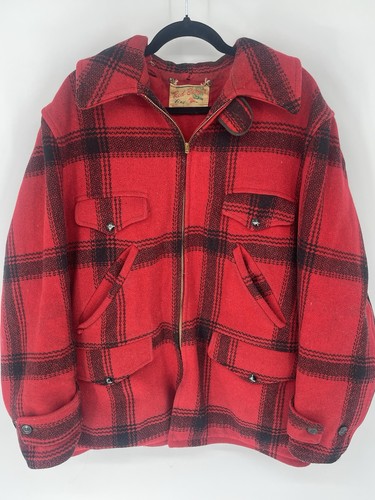Vintage red badger - badger, wool