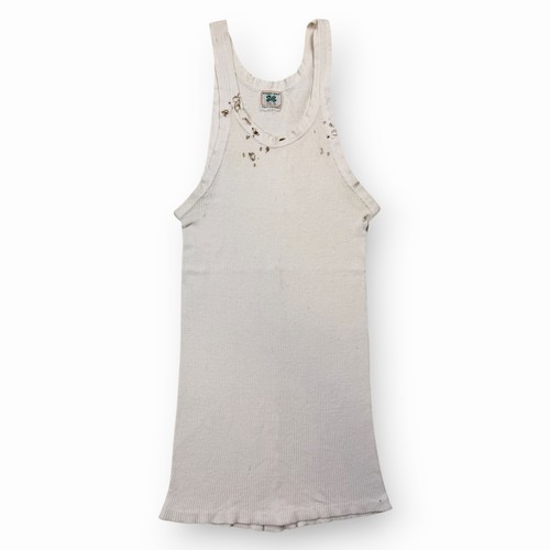 Vintage 50s ribbed tank - ribbed, top
