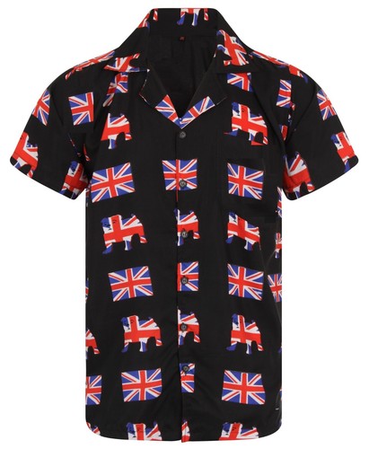Mens hawaiian shirt - mens, union