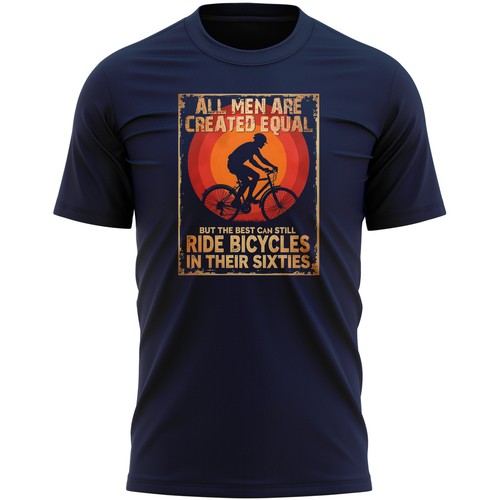 Mens funny cyclist shirt the - mens,