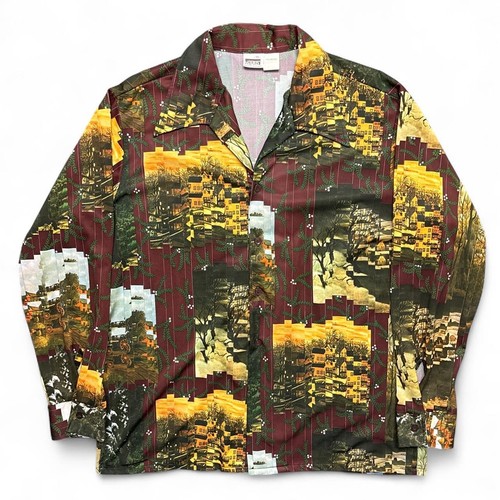 Vintage disco shirt - vintage, xl