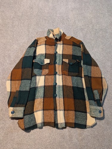 Vintage woolrich flannel shirt - flannel,
