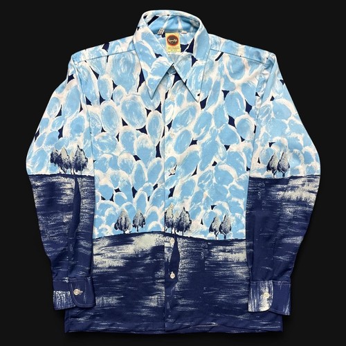 Vintage disco shirt mens - vintage,